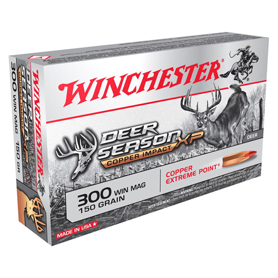 WIN COPPER IMPACT 300WIN 150GR LF 20/10 - Ammunition